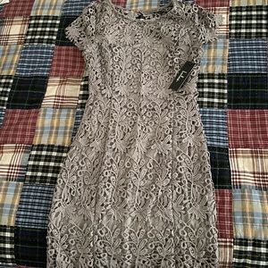 Lulu’s backless lace dress